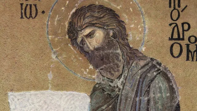 Johannes der Täufer (Foto: Byzantinischer Mosaizist des 12. Jahrhunderts - The Yorck Project (2002)) Johannes der Täufer (Foto: Byzantinischer Mosaizist des 12. Jahrhunderts - The Yorck Project (2002))