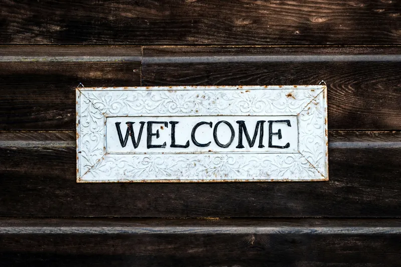 Welcome (Foto: Tim Mossholder – Unsplash) Welcome (Foto: Tim Mossholder – Unsplash)